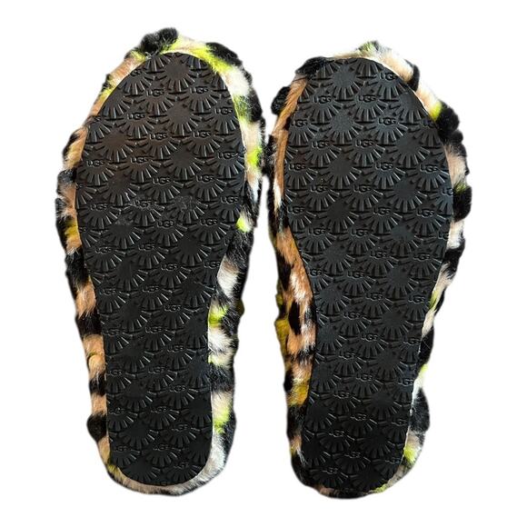 UGG Fluff Yeah Slide – Animilia (Size 4 Big Kids, Fits Women’s 5.5-6) - Picture 8 of 10